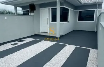 Casa em condomínio fechado com 2 quartos à venda na rua do juca, pachecos, palhoça, 50 m2 por r$ 345.000