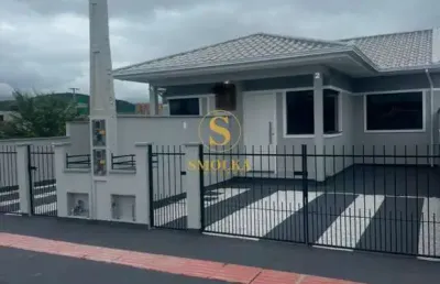 Casa em condomínio fechado com 2 quartos à venda na rua do juca, pachecos, palhoça, 50 m2 por r$ 345.000