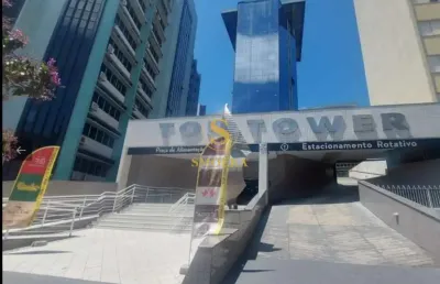 Sala comercial com 1 sala para alugar na rua esteves júnior, centro, florianópolis, 28 m2 por r$ 1.600