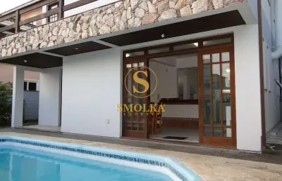 Casa em condomínio fechado com 5 quartos à venda na rua doutor celso nicodemus lopes, joão paulo, florianópolis, 375 m2 por r$ 3.000.000