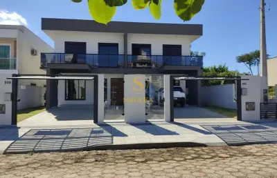 Casa em condomínio fechado com 3 quartos à venda na rua joão de barro, canasvieiras, florianópolis, 150 m2 por r$ 1.300.000