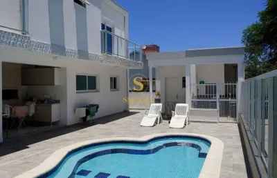 Casa em condomínio fechado com 3 quartos à venda na rua leonel pereira, cachoeira do bom jesus, florianópolis, 347 m2 por r$ 3.500.000