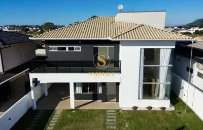 Casa em condomínio fechado com 4 quartos à venda na avenida red park, são joão do rio vermelho, florianópolis, 299 m2 por r$ 1.690.000