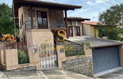 Casa em condomínio fechado com 4 quartos à venda na rua vereador frederico veras, pantanal, florianópolis, 360 m2 por r$ 1.800.000
