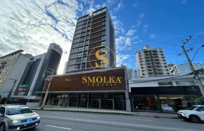 Kitnet / stúdio à venda na avenida professor othon gama d'eça, centro, florianópolis, 33 m2 por r$ 775.567