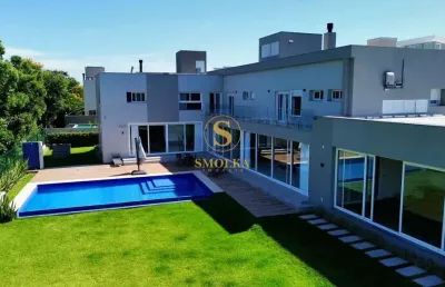 Casa em condomínio fechado com 5 quartos à venda na estrada haroldo soares glavan, cacupé, florianópolis, 942 m2 por r$ 13.499.900