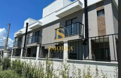 Casa em condomínio fechado com 3 quartos à venda na avenida aleixo alves de souza, nova palhoça, palhoça, 99 m2 por r$ 588.820