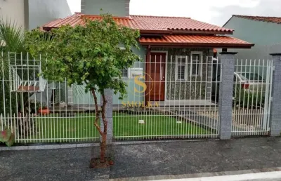 Casa em condomínio fechado com 2 quartos à venda na rua bragança, forquilhas, são josé, 96 m2 por r$ 520.000