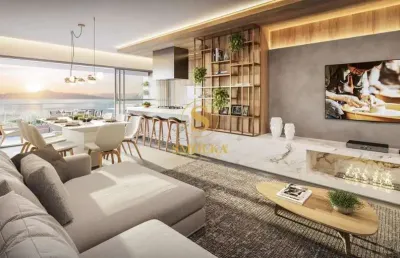 Apartamento com 3 quartos à venda na estrada haroldo soares glavan, cacupé, florianópolis, 164 m2 por r$ 3.098.641