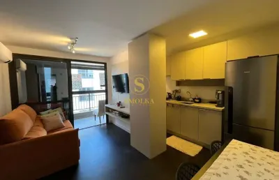 Apartamento com 2 quartos à venda na rua patrício farias, itacorubi, florianópolis, 58 m2 por r$ 830.000