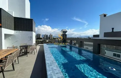 Apartamento com 3 quartos à venda na avenida santa catarina, estreito, florianópolis, 111 m2 por r$ 1.179.000