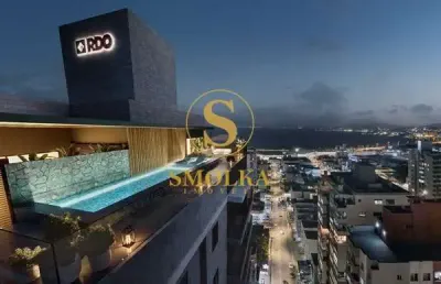 Kitnet / stúdio à venda na rua antônio scherer, kobrasol, são josé, 53 m2 por r$ 715.000