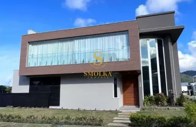 Casa em condomínio fechado com 4 quartos à venda na rua três marias, ingleses do rio vermelho, florianópolis, 260 m2 por r$ 2.900.000