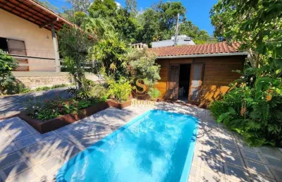 Casa em condomínio fechado com 4 quartos à venda na rua florisbelo silva, sambaqui, florianópolis, 189 m2 por r$ 2.140.000