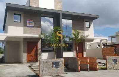 Casa em condomínio fechado com 3 quartos à venda na rua da escova de garrafa, cachoeira do bom jesus, florianópolis, 158 m2 por r$ 1.470.000