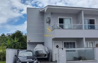 Casa em condomínio fechado com 2 quartos à venda na rua francisco matias kremer, bela vista, palhoça, 67 m2 por r$ 430.000