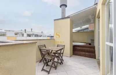 Cobertura com 2 quartos à venda na avenida das raias, jurerê internacional, florianópolis, 76 m2 por r$ 1.400.000