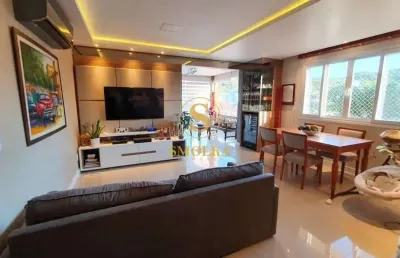 Apartamento com 3 quartos à venda na rua professor renato barbosa, jurerê, florianópolis, 100 m2 por r$ 1.410.000