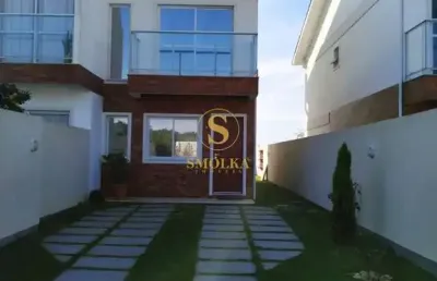 Casa em condomínio fechado com 2 quartos à venda na avenida das constelações, são joão do rio vermelho, florianópolis, 150 m2 por r$ 750.000