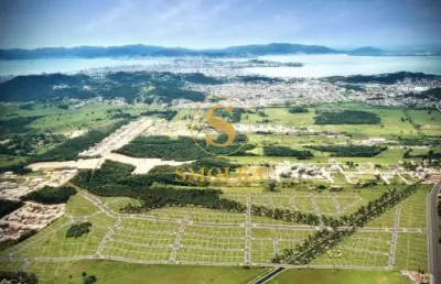 Terreno em condomínio fechado à venda na rodovia sc-281, sertão do maruim, são josé, 368 m2 por r$ 344.346