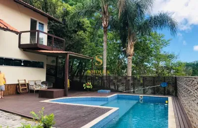 Casa em condomínio fechado com 4 quartos à venda na rua são miguel, joão paulo, florianópolis, 400 m2 por r$ 1.900.000
