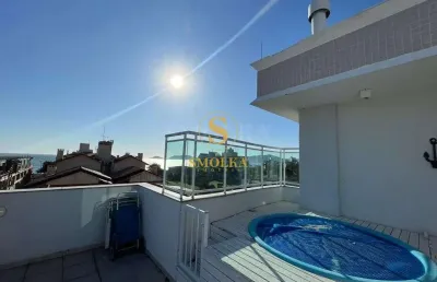Cobertura com 3 quartos à venda na rua heitor bittencourt, canasvieiras, florianópolis, 196 m2 por r$ 1.800.000