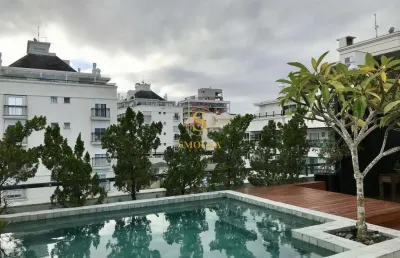 Cobertura com 3 quartos à venda na rua desembargador pedro silva, coqueiros, florianópolis, 268 m2 por r$ 3.400.000