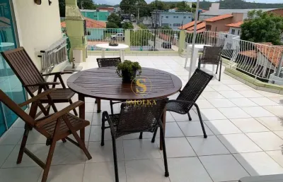 Cobertura com 3 quartos à venda na servidão joão vasques silva, ingleses, florianópolis, 150 m2 por r$ 600.000