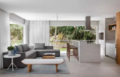 Apartamento com 3 quartos à venda na rua das piraúnas, jurerê, florianópolis, 186 m2 por r$ 3.850.000