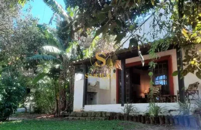 Casa em condomínio fechado com 6 quartos à venda na estrada jornalista jaime de arruda ramos, ponta das canas, florianópolis, 209 m2 por r$ 1.870.000