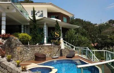 Casa em condomínio fechado com 4 quartos à venda na rua das palmeiras, bosque das mansões, são josé, 752 m2 por r$ 4.000.000
