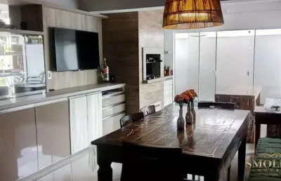 Casa em condomínio fechado com 4 quartos à venda na avenida das lagostas, jurerê internacional, florianópolis, 303 m2 por r$ 5.320.000