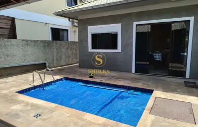 Casa em condomínio fechado com 3 quartos à venda na rua do ipê da várzea, cachoeira do bom jesus, florianópolis, 225 m2 por r$ 1.280.000