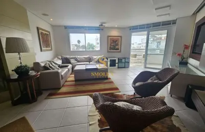 Apartamento com 3 quartos à venda na avenida dos dourados, jurerê internacional, florianópolis, 160 m2 por r$ 2.490.000