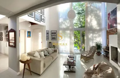Casa em condomínio fechado com 2 quartos à venda na rua durval pires da cunha, sambaqui, florianópolis, 290 m2 por r$ 2.800.000