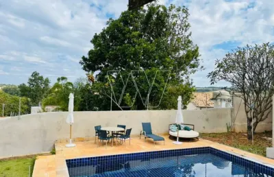 Casa em condomínio fechado com 6 quartos à venda na rua tasso magalhães, 200, jardim sorirama (sousas), campinas, 454 m2 por r$ 2.500.000