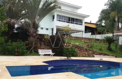 Casa em condomínio fechado com 5 quartos à venda na rua san conrado, s/n, loteamento caminhos de san conrado (sousas), campinas, 700 m2 por r$ 2.650.000