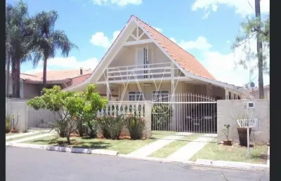 Casa em condomínio fechado com 3 quartos à venda na rua san conrado, s/n, loteamento caminhos de san conrado (sousas), campinas, 219 m2 por r$ 800.000