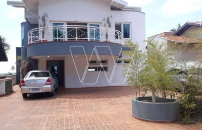 Casa em condomínio fechado com 3 quartos à venda na rua san conrado, s/n, loteamento caminhos de san conrado (sousas), campinas, 405 m2 por r$ 1.560.000