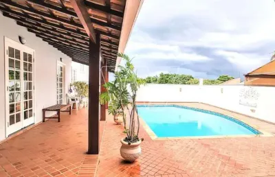 Casa em condomínio fechado com 3 quartos à venda na rua san conrado, s/n, loteamento caminhos de san conrado (sousas), campinas, 287 m2 por r$ 1.390.000