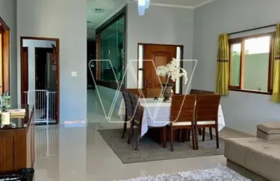 Casa em condomínio fechado com 4 quartos à venda na rua san conrado, s/n, loteamento caminhos de san conrado (sousas), campinas, 149 m2 por r$ 1.450.000