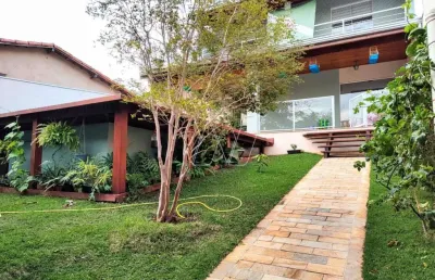 Casa em condomínio fechado com 2 quartos à venda na rua mário garnero, s/n, parque jatibaia (sousas), campinas, 266 m2 por r$ 990.000