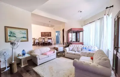 Casa em condomínio fechado com 3 quartos à venda na rua san conrado, s/n, loteamento caminhos de san conrado (sousas), campinas, 290 m2 por r$ 1.400.000