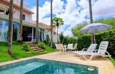 Casa em condomínio fechado com 3 quartos à venda na rua san conrado, s/n, loteamento caminhos de san conrado (sousas), campinas, 250 m2 por r$ 1.490.000