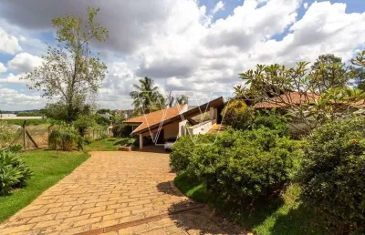 Casa em condomínio fechado com 6 quartos para alugar na alameda das tílias, 115, condomínio chácaras do alto da nova campinas, campinas, 600 m2 por r$ 25.000