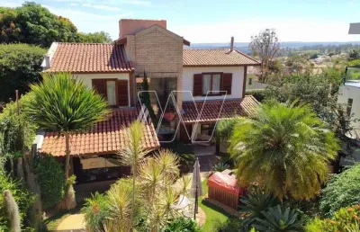 Casa em condomínio fechado com 2 quartos à venda na rua san conrado, s/n, loteamento caminhos de san conrado (sousas), campinas, 228 m2 por r$ 1.600.000