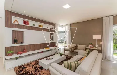 Casa em condomínio fechado com 3 quartos para alugar na rua dos vidoeiros, 6, sítios de recreio gramado, campinas, 209 m2 por r$ 13.750