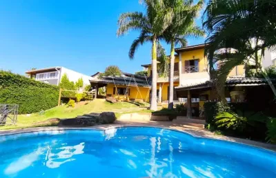 Casa em condomínio fechado com 3 quartos à venda na rua san conrado, s/n, loteamento caminhos de san conrado (sousas), campinas, 338 m2 por r$ 1.650.000
