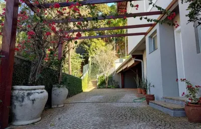 Casa em condomínio fechado com 3 quartos para alugar na rua luiz de paula, 240, sousas, campinas, 370 m2 por r$ 9.500