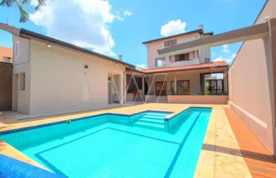 Casa em condomínio fechado com 4 quartos à venda na rua san conrado, s/n, loteamento caminhos de san conrado (sousas), campinas, 388 m2 por r$ 1.390.000